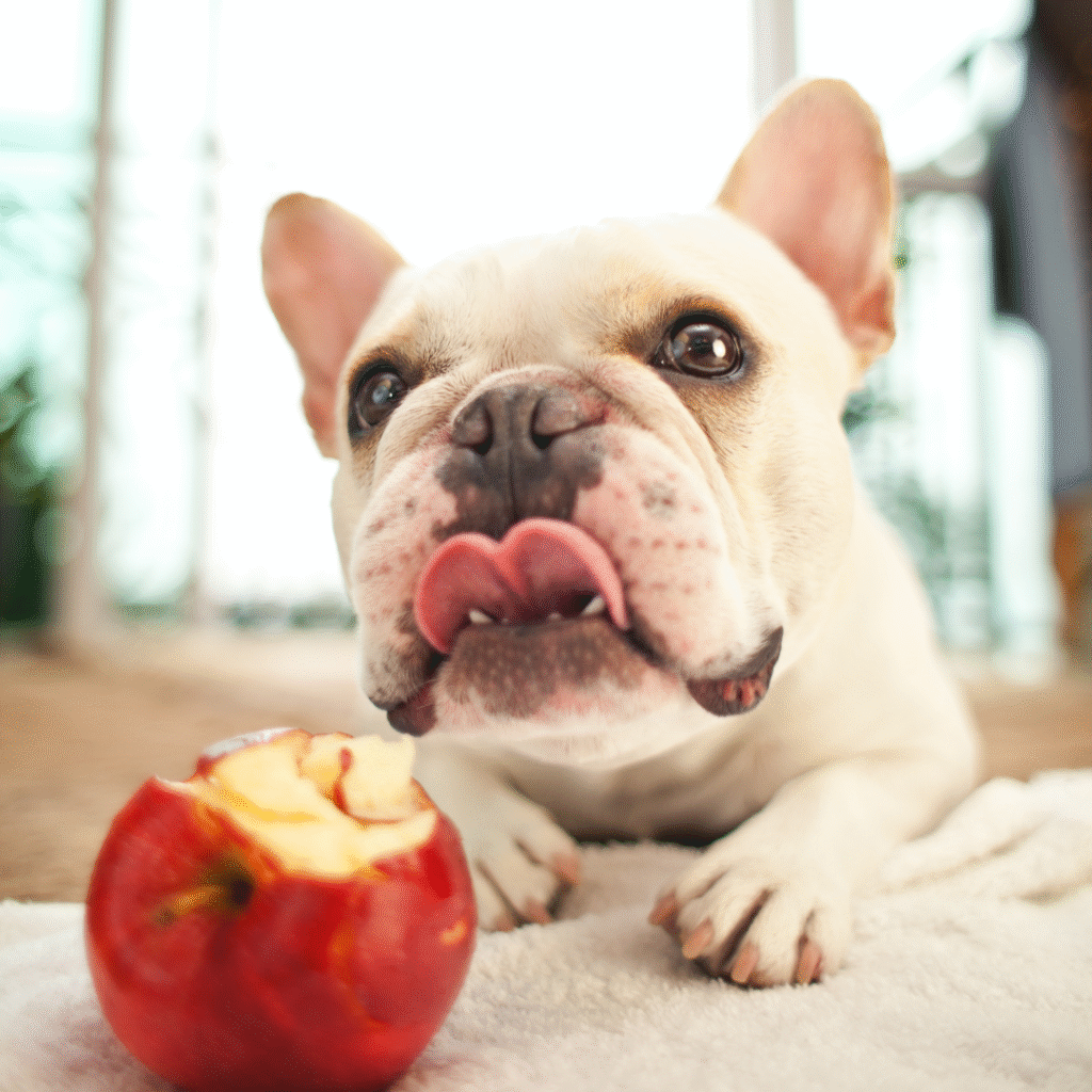 cachorros podem comer frutas
